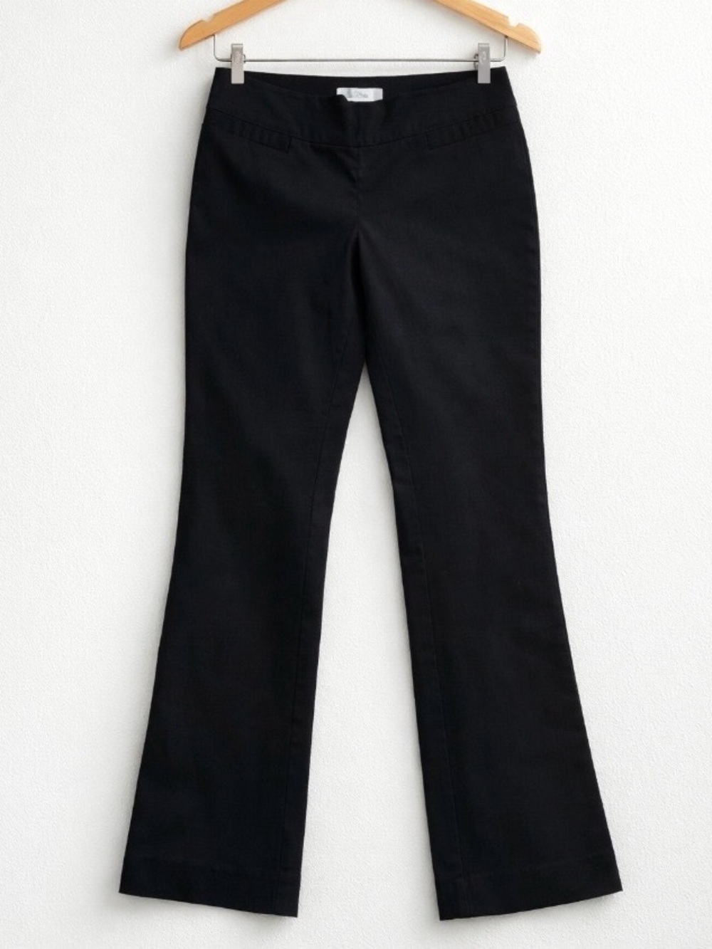 Ricki’s Curve Control Pull-On Ponte Bootcut Pants Black Women’s 4